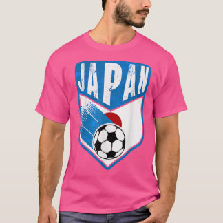 Japan Soccer Fans Jersey Japanischer Flaggenfußbal T-Shirt