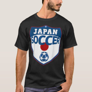 Japan Soccer Fans Jersey Japanischer Flaggenfußbal T-Shirt
