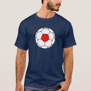 Japan Soccer Team Support Japan Flag Man T-Shirt