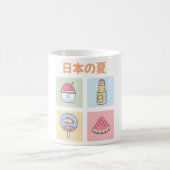 Japan Sommer Dinge Kaffeetasse (Mittel)