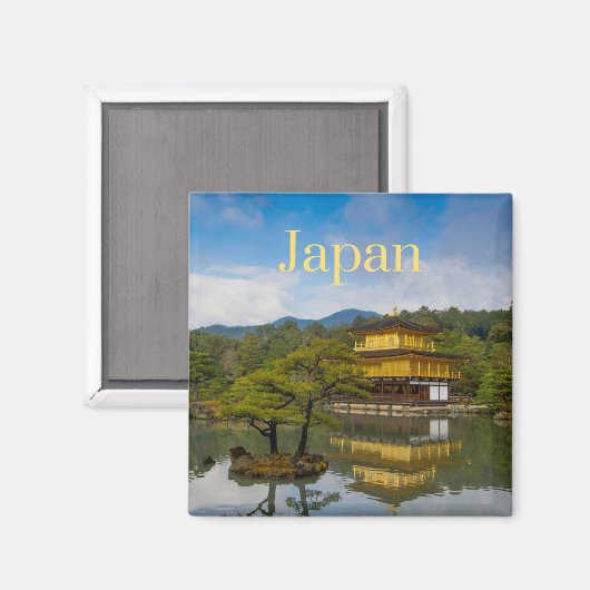 Japan Souvenir Magnet (Vorderseite/Rückseite)