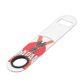 Japan Speed Flaschenöffner (Rückseite Schrägansicht)