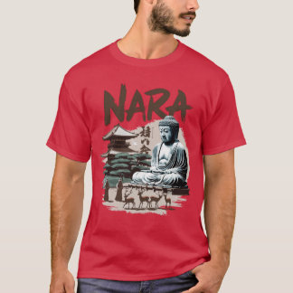 Japan Stadt Nara Retro T-Shirt