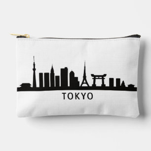 Japan Stadtlandschaft Reise Tokio Skyline Silhou Zubehörtasche