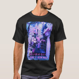 Japan Street Fashion Vaporwave Glitch Tokyo Night T-Shirt