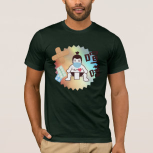 Japan Sumo Tokio - KAMPF!!! Bleib Gesund! Grünes T T-Shirt