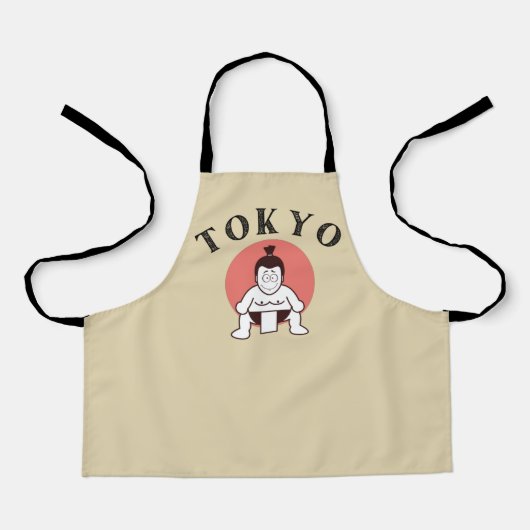 Japan Sumo Tokio - Sohn der Sonne Schürze (Vorderseite)