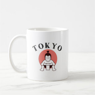 Japan Sumo Tokio - Sohn der Sonne weiß Kaffeetasse