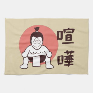 Japan Sumo, Tokio - Traditionelles japanisches Sum Geschirrtuch