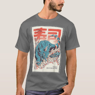 Japan Sushi Dinosaur Triceratops Japanisch Food An T-Shirt