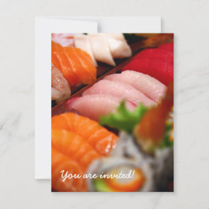 Japan Sushi Kollektion Einladung