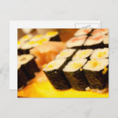 Japan Sushi Postcard Postkarte (Vorne/Hinten)