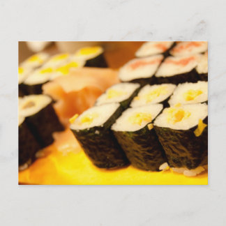 Japan Sushi Postcard Postkarte