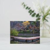 Japan-Teich Postkarte (Stehend Vorderseite)