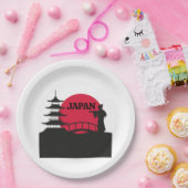 Japan Teller aus Papier (Party)