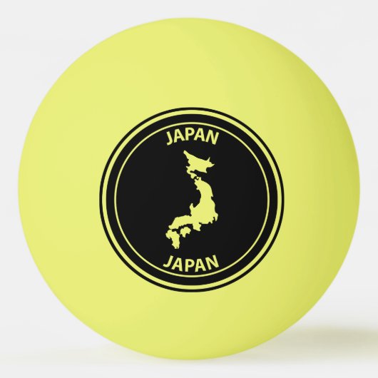 Japan Tischtennisball (Vorderseite)