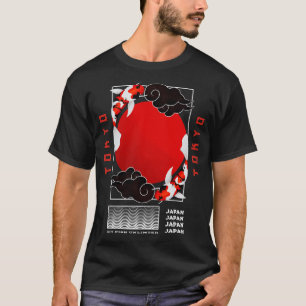Japan Tokio Japanisch Koi p Nishikigoi Fisch 1 T-Shirt
