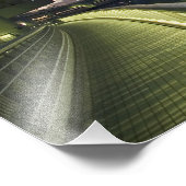 Japan. Tokio. Rainbow Bridge in Tokyo Bay. Fotodruck (Ecke)