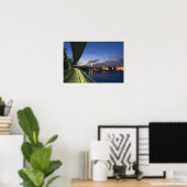 Japan. Tokio. Rainbow Bridge in Tokyo Bay. Poster (Heimbüro)