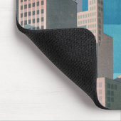 Japan Tokio Vintages japanisches Reiseplakat Mousepad (Ecke)