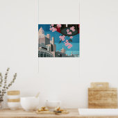 Japan Tokio Vintages japanisches Reiseplakat Poster (Küche)