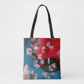 Japan Tokio Vintages japanisches Reiseplakat Tasche (Vorderseite)