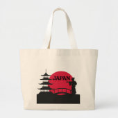 Japan Tote Tag Jumbo Stoffbeutel (Vorne)