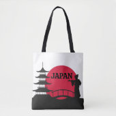 Japan Tote Tag Tasche (Vorderseite)
