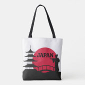 Japan Tote Tag Tasche (Rückseite)
