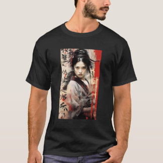 Japan Tradition Japanische Kultur Frau T-Shirt