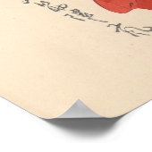 Japan - Traditionelle Kabuki - Rot2 - Poster (Ecke)