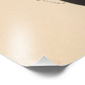 Japan - Traditionelle Kabuki - schwarz - Fotodruck (Ecke)