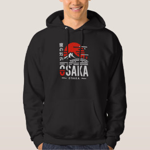 Japan Traditionelles Osaka Motif Hoodie