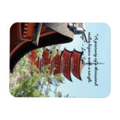 Japan Travel Fotografy Magnet (Horizontal)