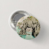 Japan Travel Island Okinawa Button (Vorne & Hinten)