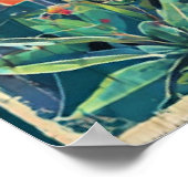 Japan travel poster (Ecke)