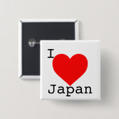 Japan-Tsunami-Unterstützung Button (Vorne & Hinten)