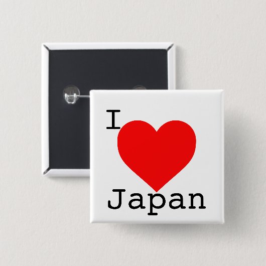 Japan-Tsunami-Unterstützung Button (Vorne & Hinten)