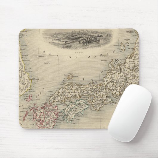 Japan und Corea Mousepad (Mit Mouse)