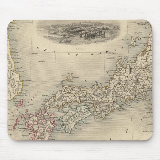 Japan und Corea Mousepad (Vorne)