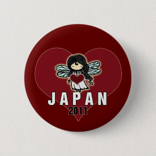 Japan Unterstützungsbutton Kleine japanische Fee Button