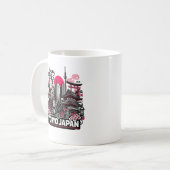 Japan Urlaub in Tokio Kaffeetasse (Vorderseite Links)