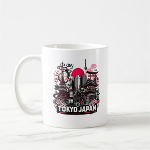 Japan Urlaub in Tokio Kaffeetasse