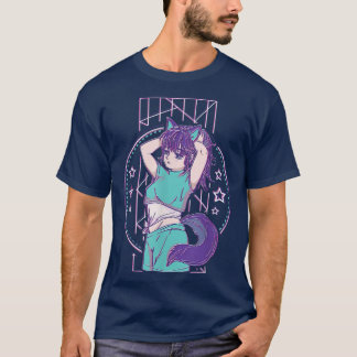 Japan Vaporwave mit Vaporwave Girl T-Shirt