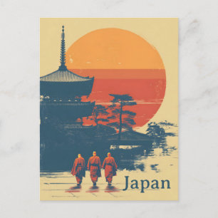 Japan Vintage Postkarte