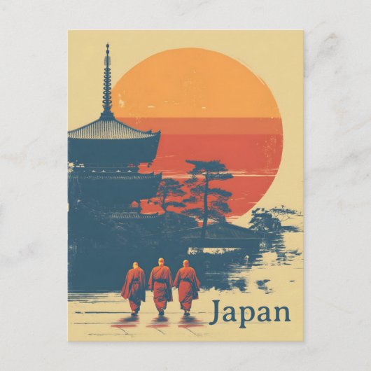 Japan Vintage Postkarte (Vorderseite)