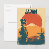 Japan Vintage Postkarte (Vorne/Hinten)