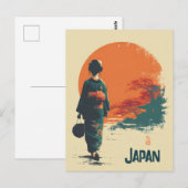 Japan vintage postkarte (Vorne/Hinten)