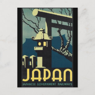 JAPAN Vintage Postkarte