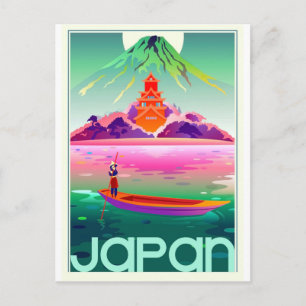 Japan, Vintage Postkarte